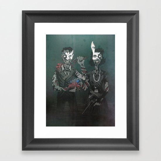 ADAM and EVE Framed Art Print