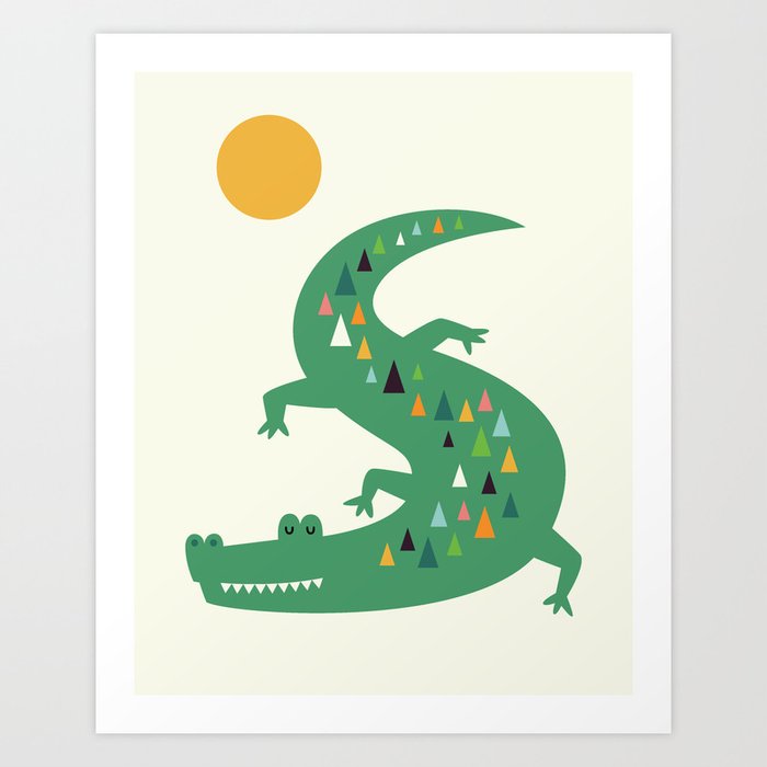 Discover the motif SUNBATHING by Andy Westface as a print at TOPPOSTER