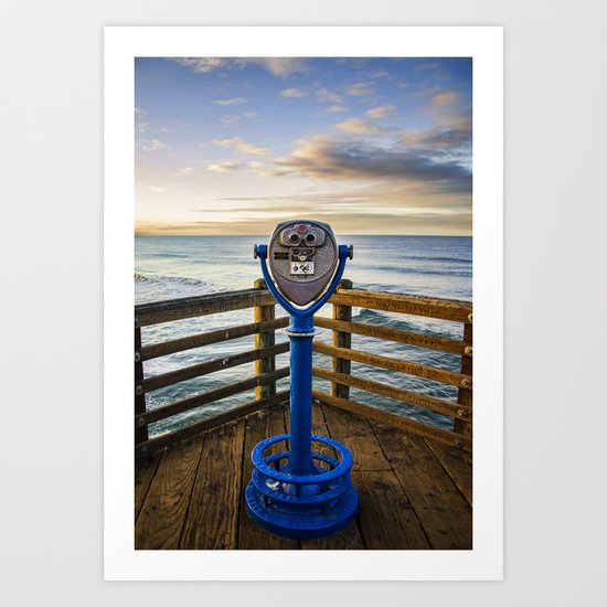 Looking Out Art Print