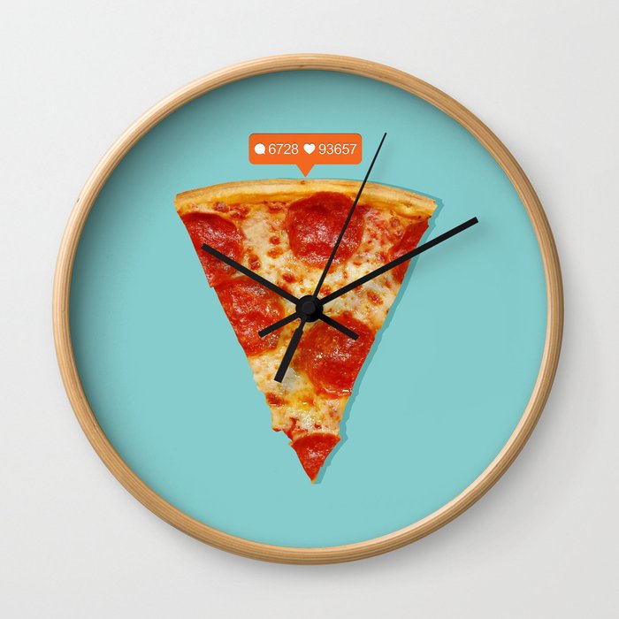 Pizza Wall Clock