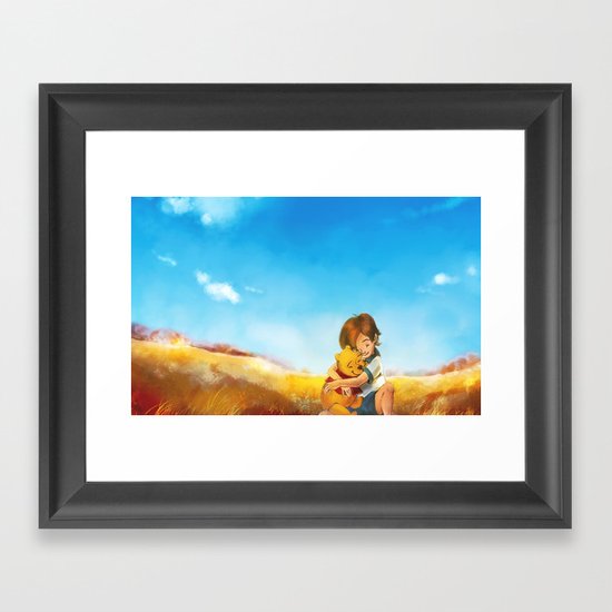 Everything is Right Framed Art Print