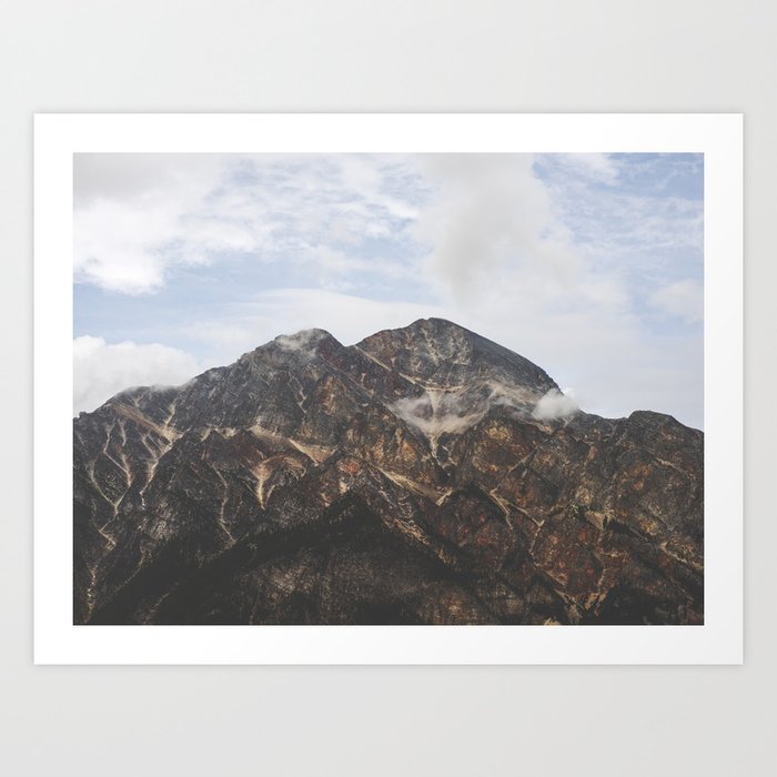 Rocky Mountains Landscape Photography No. 4 Art Print