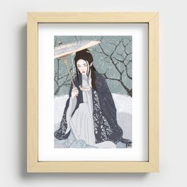 Winter Melancholy Recessed Framed Print