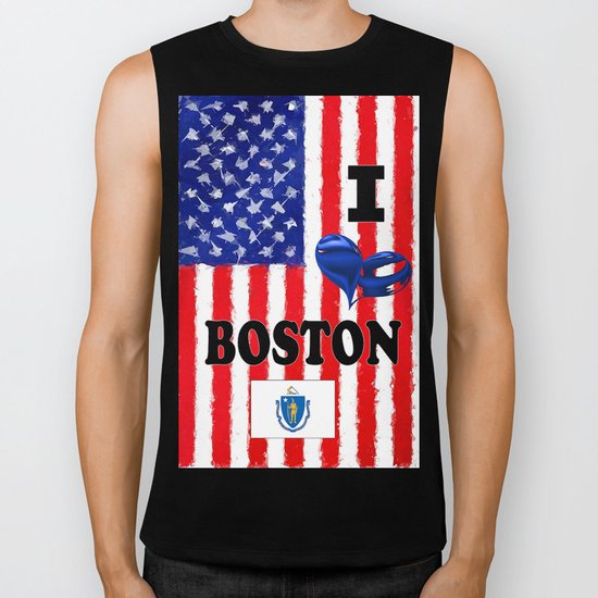 I Love..........Boston Biker Tank