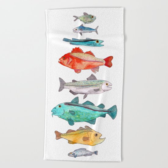 Fish Beach Towel