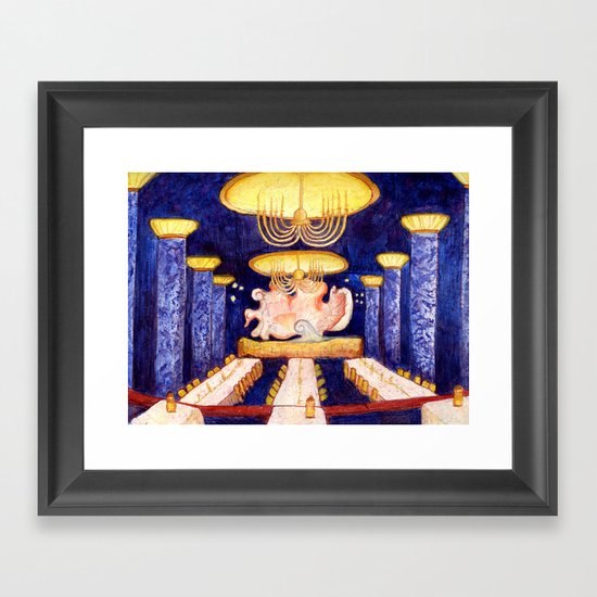 The Blue Room Framed Art Print