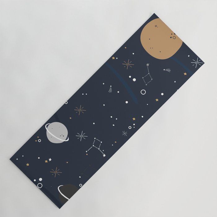 Outer Space Yoga Mat by The Native State Society6
