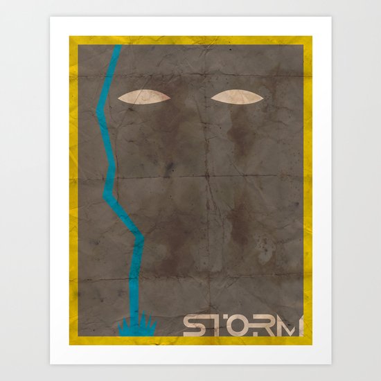 Minimalist Storm Art Print