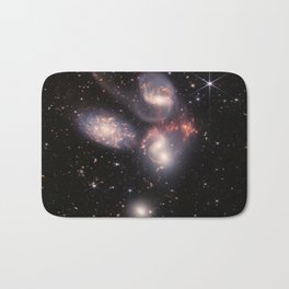 Stephan's Quintet (NIRCam and MIRI Composite Image) Bath Mat