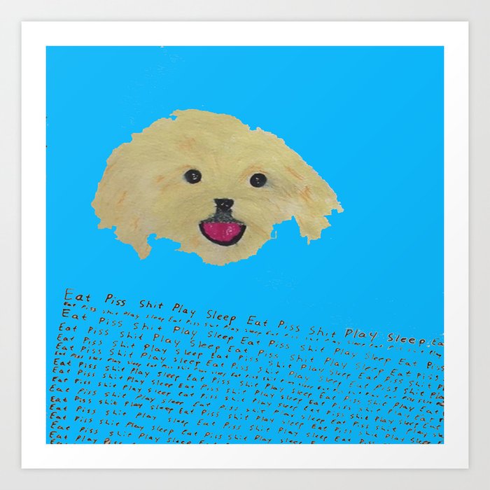 Dog Days Art Print