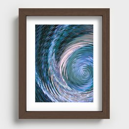 Abstract Barrel Recessed Framed Print