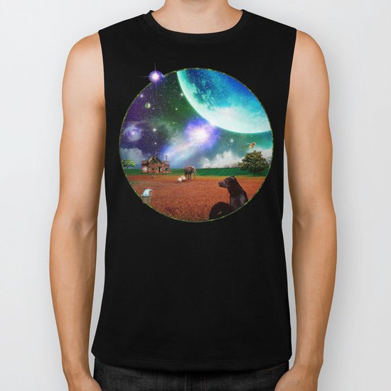 A Most Unusual Evening Biker Tank