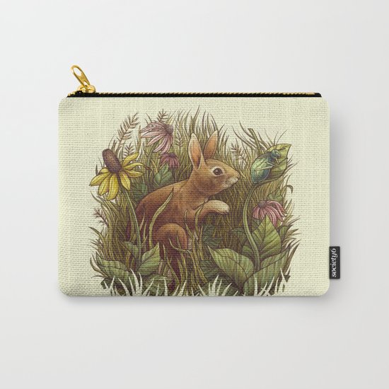 The Cottontail and the Katydid Carry-All Pouch