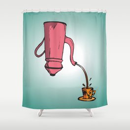 Defy Gravity Shower Curtain