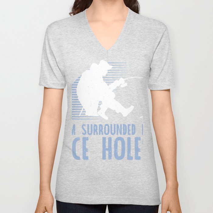 funny ice fishing shirts