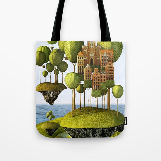 City in the Sky Tote Bag