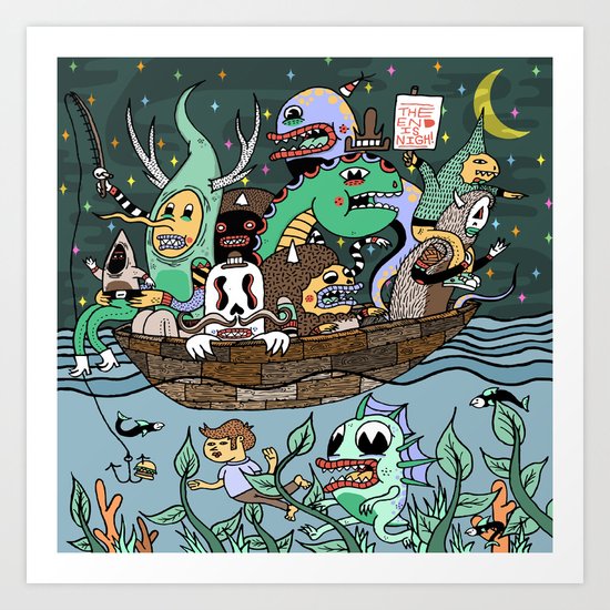 The End is Nigh! Art Print