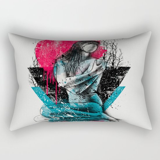 Suffocated Rectangular Pillow