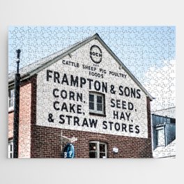 Frampton & Sons England Feed Store Jigsaw Puzzle