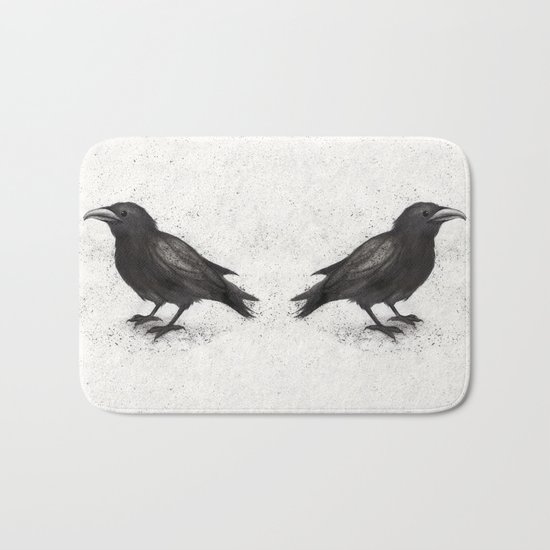 Crow Bath Mat