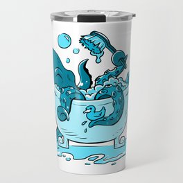 Octopus Bath Travel Mug