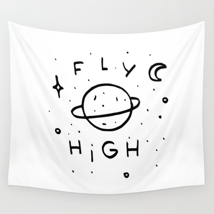 Fly High II Wall Tapestry