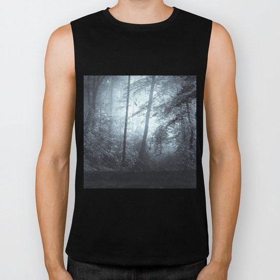 Blue Mystic ForesT Biker Tank