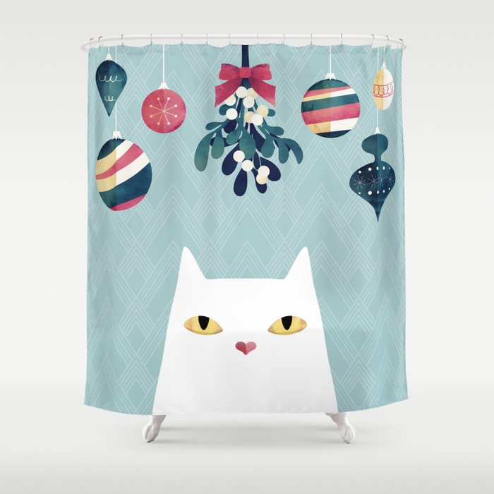 Mistletoe? Shower Curtain