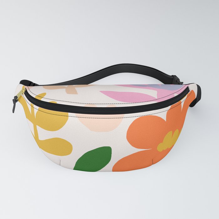 Abstraction_Floral_Minimalism_001 Fanny Pack