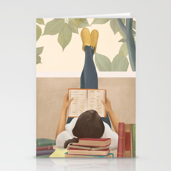 Bookworm Stationery Cards
