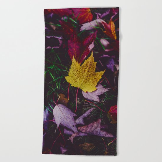 Autumnal Beach Towel