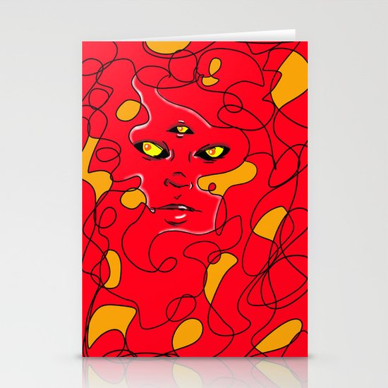 Beautiful Chaos Stationery Cards