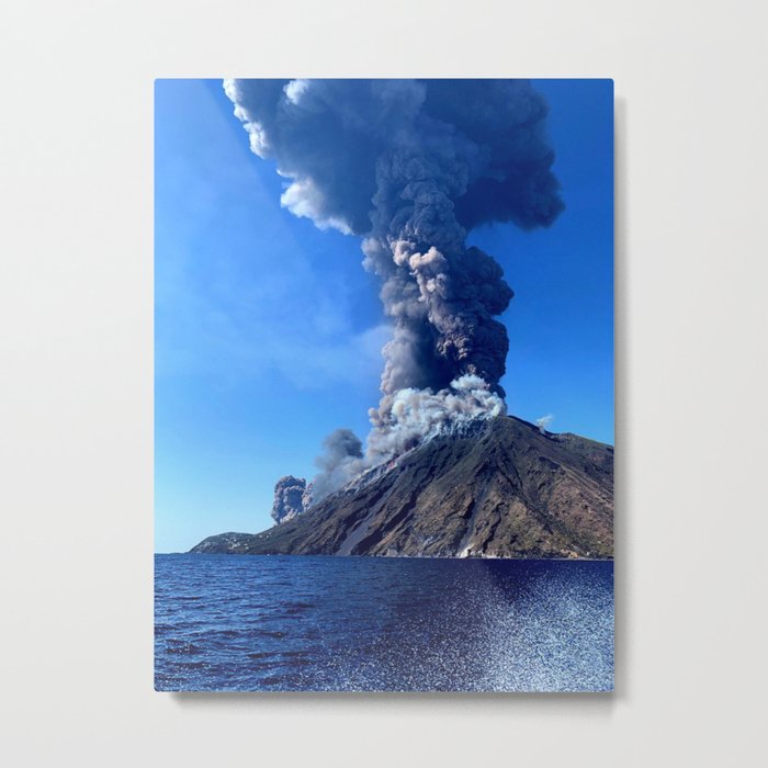 Volcano Metal Print