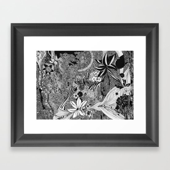 Jungle of Mind Framed Art Print