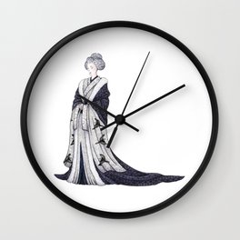 Yuki Onna Wall Clock