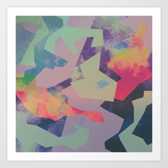 Camouflage XXXI Art Print