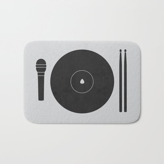 hungry to rock Bath Mat
