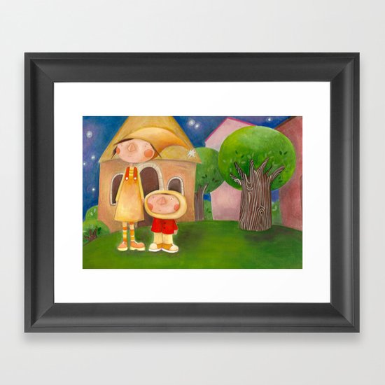 Mom Framed Art Print