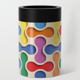 Funny Rainbow Pattern Can Cooler