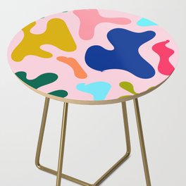 17 Henri Matisse Inspired 220527 Abstract Shapes Organic Valourine Original Side Table
