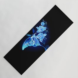 Butterfly blue fantasy  Yoga Mat