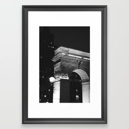 Washington Square Park Framed Art Print | Photo 