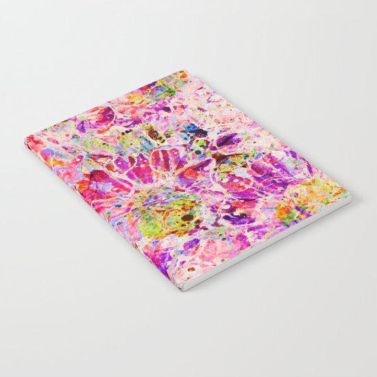 floral mosaic Notebook