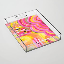 Pink Dreams Acrylic Tray