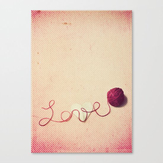 Love Heart Canvas Print