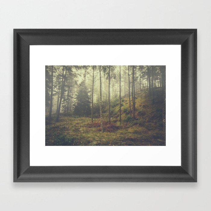 They whisper things Framed Art Print by HappyMelvin | Society6