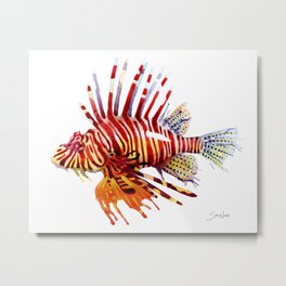 Lionfish Metal Print