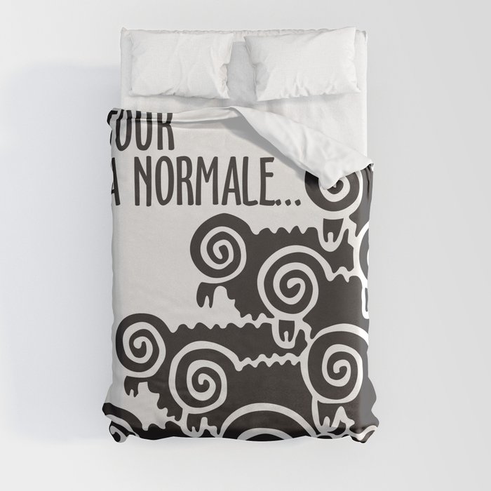 Retour à la normale Duvet Cover