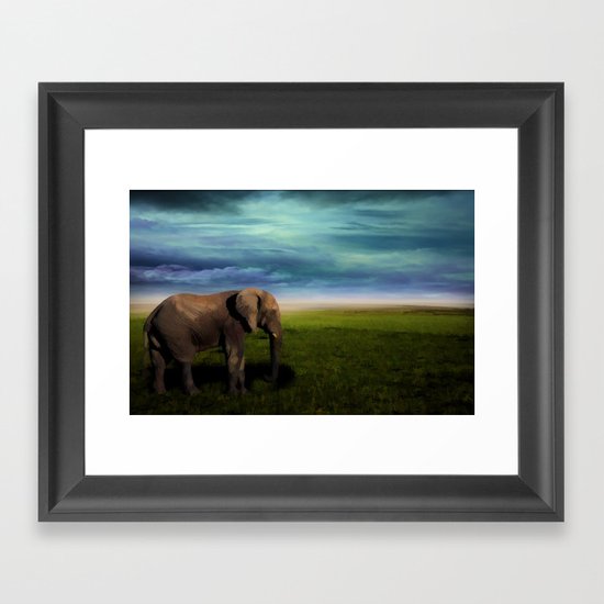Elephant Framed Art Print