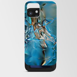 Shiny foil - haptic structure  -  abstract plastic look 189 - decor design iPhone Card Case